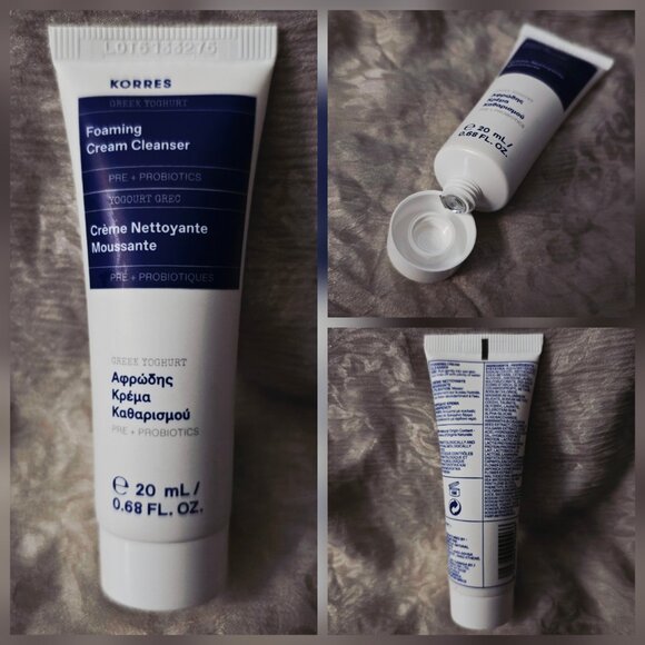 Korres Greek Yoghurt Foaming Cream Cleanser NEW - SEALED - Picture 4 of 8